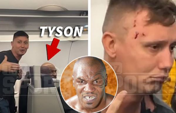 Майк Тайсон избил пассажира самолета: тот был пьян и не давал покоя легендарному боксеру