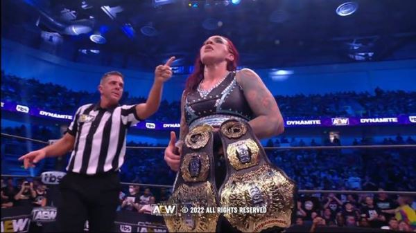 Определилась неоспоримая чемпионка женщин ROH во время эфира Dynamite; Звезда Impact Wrestling совершил свой дебют в AEW